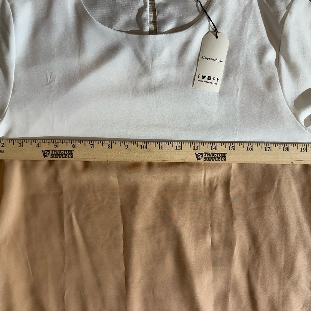 Lupsona Color Block Dress, NWT, Size XL - Picture 7 of 10
